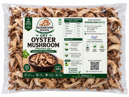 Dry Oyster Mushroom 200g