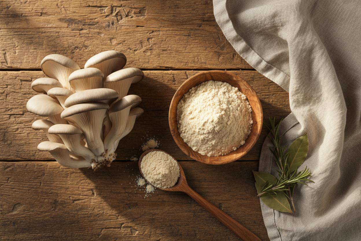 Oyster Mushroom Powder Blog Image